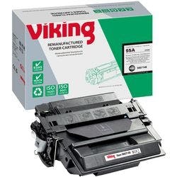 Viking 55A Kompatibel HP Tonerkartusche CE255A Schwarz Produktbild