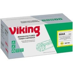 Viking 504A Kompatibel HP Tonerkartusche CE252A Gelb Produktbild