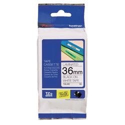 Brother P-touch Beschriftungsband Authentisch TZe-261 TZe-261 Selbsthaftend Schwarz auf Weiß 36 mm x 8 m Produktbild
