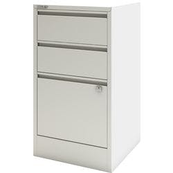 Bisley Home Hängeregistraturschrank Home 1 Schublade Verkehrsweiß 413 x 400 x 672 mm Produktbild