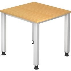 Hammerbacher Schreibtisch Rechteckig Buche 4 Füße 800 (B) x 685 (H) mm Holz Produktbild
