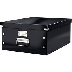 Leitz Click & Store WOW Aufbewahrungsbox DIN A3 Laminierte Hartpappe Schwarz 48,2 x 36,9 x 20 cm Produktbild