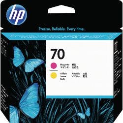 HP 70 Original Magenta, Gelb Druckkopf C9406A Produktbild