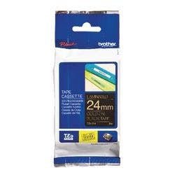 Brother Schriftband TZE354 24 mm x 8 m Gold, Schwarz Produktbild