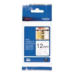 Brother TZe-N231 Authentic Schriftband Selbstklebend Schwarzer Druck auf Weiß 12 mm x 8m Produktbild