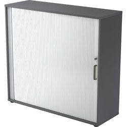 Hammerbacher Aktenschrank V1733S/G/S/SG Grau 1.200 x 400 x 1.100 mm Produktbild