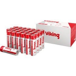 Viking AA Alkali-Batterien Longlife LR06 1,5 V 28 Stück Produktbild