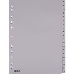 Viking Register DIN A4 Grau 20-teilig 11-fach Kunststoff A - Z Produktbild