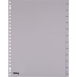 Viking Register DIN A4 Grau 12-teilig 23-fach Kunststoff Jan - Dez Produktbild