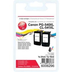 Viking PG-540XL / CL-541XL Kompatibel Canon Tintenpatrone Schwarz, Cyan, Magenta, Gelb Multipack 2 Stück Produktbild