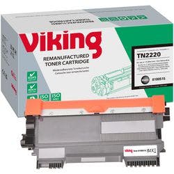 Viking TN-2220 Kompatibel Brother Tonerkartusche Schwarz Produktbild
