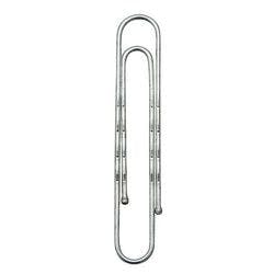 Norica Brief- und Aktenklammern/2262, verzinkt, 77mm, Inh. 100 Stück Produktbild