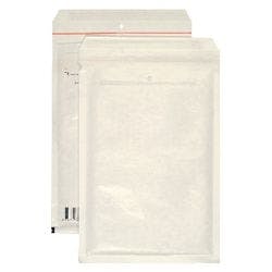 Elco Luftpolster-Versandtaschen Kein Standard Weiß Ohne Fenster 180 (B) x 265 (H) mm Abziehstreifen 80 g/m² 100 Stück Produktbild