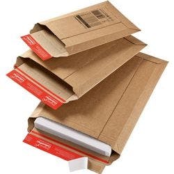 ColomPac Umschläge Wellpappe 310 (B) x 229 (T) x 50 (H) mm Braun 20 Stück Produktbild