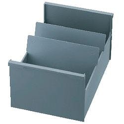 Styro Karteikasten Oeko DIN A5 Grau 23 x 34,5 x 17,5 cm Produktbild