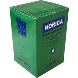 NORICA Büroklammern Silber 3,2 cm 1000 Stück Produktbild