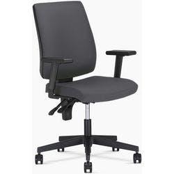 Nowy Styl Taktik Ergonomischer Bürostuhl Permanentkontakt Stoff Höhenverstellbare Armlehnen und Sitzhöhe Dunkelgrau 110 kg Produktbild