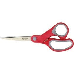 Scotch Schere Komfort Edelstahl Rot, Grau 200 mm Produktbild