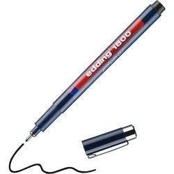 edding 1800 Marker Fein Rundspitze 0,25 mm Schwarz Wasserbeständig Produktbild