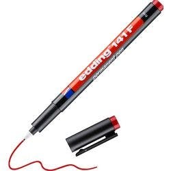 edding 141 OHP-Marker Extra Fein Rundspitze 0,6 mm Rot Wasserbeständig Produktbild