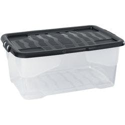 Aufbewahrungsbox Curve 42 L Transparent Polypropylen 60 x 40 x 25 cm Produktbild