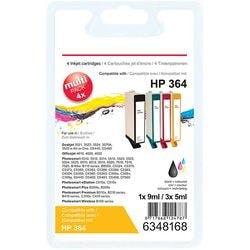Viking 364 Kompatibel HP Tintenpatrone SD534EE Schwarz & 3 Farbig Multipack 4 Stück Produktbild