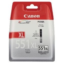 Canon CLI-551GY XL Original Tintenpatrone Grau Produktbild