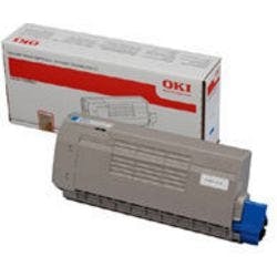 OKI 44318607 Original Tonerkartusche Cyan Produktbild