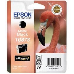 Epson T0878 Original Tintenpatrone C13T08784010 Mattschwarz Produktbild