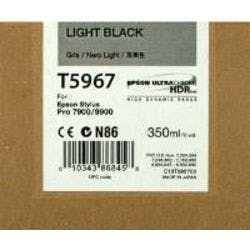 Epson T5967 Original Tintenpatrone C13T596700 Hellschwarz Produktbild