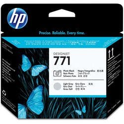 HP 771 Original Druckkopf CE020A Schwarz, Hellgrau Produktbild