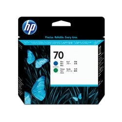 HP 70 Original Druckkopf C9408A Blau, Grün Produktbild
