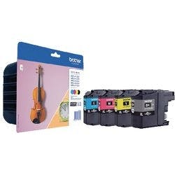 Brother LC127XL Original Tintenpatrone Schwarz, Cyan, Magenta, Gelb Multipack 4 Stück Produktbild