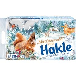 Hakle Toilettenpapier 3-lagig 10270 16 Rollen à 150 Blatt Produktbild