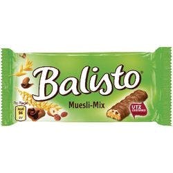 Balisto Muesli Mix Haselnuss, Rosine Schokoladenriegel 20 Stück à 37 g Produktbild