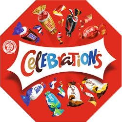 Celebrations Gemischt Mini-Schokoladenriegel 186 g Produktbild