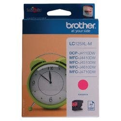 Brother LC125XLM Original Tintenpatrone Magenta Produktbild