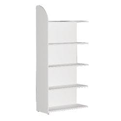 Kerkmann Dante Holz, Stahl Regalfeld 800 x 325 x 1.900 mm Weiß Produktbild