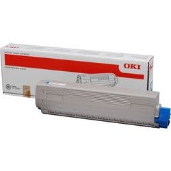 OKI 44844507 Original Tonerkartusche Cyan Produktbild