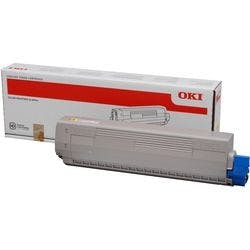 OKI 44844505 Original Tonerkartusche Gelb Produktbild