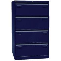 Bisley Light Hängeregistraturschrank Oxfordblau 800 x 622 x 1.321 mm Produktbild