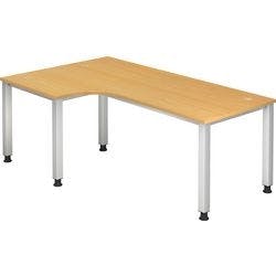 Hammerbacher Schreibtisch Rechteckig Buche 4 Füße 1.200 (B) x 2.000 (T) x 685 (H) mm Holz Produktbild