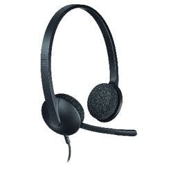 Logitech Kabelgebundenes USB Headset H340 Kopfbügel mit Geräuschunterdrückung Mikrofon Schwarz Produktbild