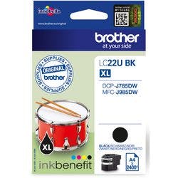 Brother LC22UBK Original Tonerkartusche Schwarz Produktbild