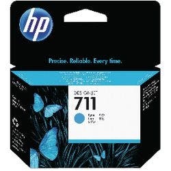 HP 711 Original Tintenpatrone CZ130A Cyan Produktbild