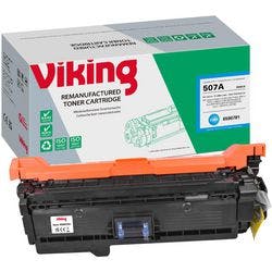 Viking 507A Kompatibel HP Tonerkartusche CE401A Cyan Produktbild