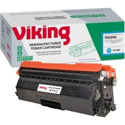 Viking TN-326C Kompatibel Brother Tonerkartusche Cyan Produktbild