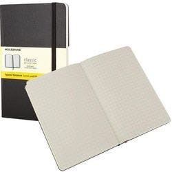 Moleskine Notizbuch Spezial Kariert Karton Schwarz Produktbild