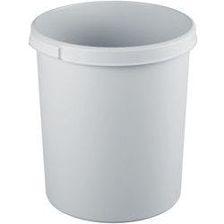 Han Papierkorb/1834-11 grau, rund, 30 Liter Produktbild