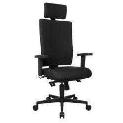 TOPSTAR Bürostuhl verstellbarer Sitz Lightstar 30 Stoff Schwarz Produktbild